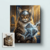 Fantasy Oil Pet Portrait