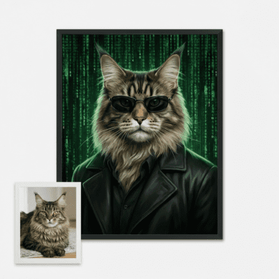 Moody Cyber Portrait