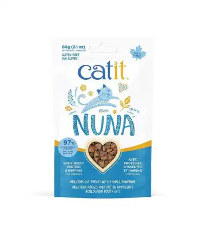 Catit Nuna Insect Protein & Herring Crunchy Cat Treats