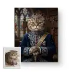 Royal Cat Portrait