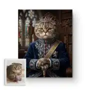Royal Cat Portrait