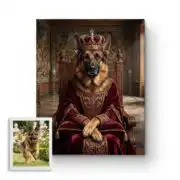 Regal Canine Portrait
