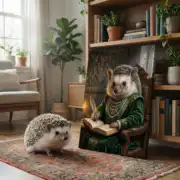 Royal Hedgehog Earl Portrait - Image 2