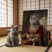 Renaissance Noble Cat Portrait - Image 3