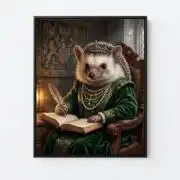 Royal Hedgehog Earl Portrait - Image 4
