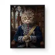 Royal Cat Portrait - Image 4