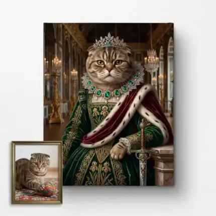 Regal Bengal Renaissance Portrait | Gozyy