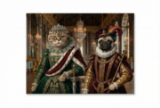 Regal Bengal Renaissance Portrait - Image 5