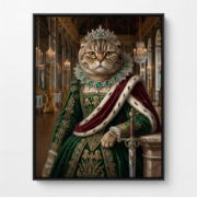 Regal Bengal Renaissance Portrait - Image 4