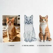 3D Pet Figurine Personalized Statue - Image 3