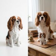 3D Printed Dog Figurine Model Toy - Image 2