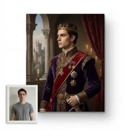 Royal Portrait Digital Art | Gozyy